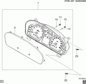 CLUSTER ASM/INSTRUMENT PANEL
