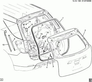 LIFTGATE HARDWARE PART 1