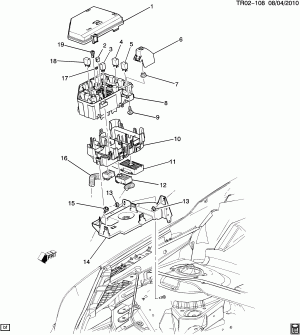 BLOCK/ENGINE COMPARTMENT FUSE