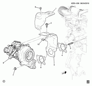 МОНТАЖ ТУРБОКОМПРЕССОРА (LSQ/2.0-2)