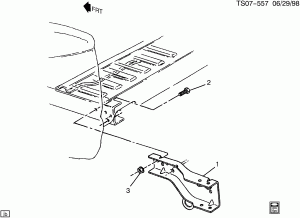 VEHICLE TIE DOWN/REAR(VR6)
