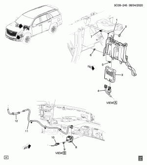 СИСТЕМА КАМЕРЫ/ПЕРЕДНЕГО ВИДА (НОЧНОЕ ВИДЕНИЕ UV3)
