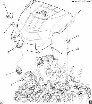 INTAKE MANIFOLD SHIELD/COVERS (LY7/3.6-7)