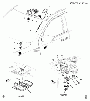 СИСТЕМА СВЯЗИ (CHEVROLET X88, G.M.C. Z88, "ONSTAR" UE1, ЗА ИСКЛЮЧЕНИЕМ ЭКСТРЕННОГО ВЫЗОВА UER)