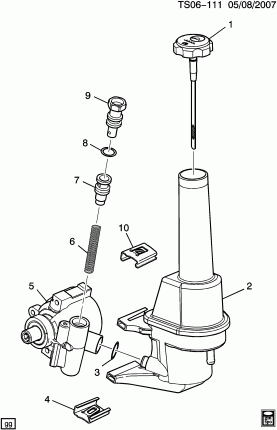 STEERING PUMP ASM (LM4/5.3P)