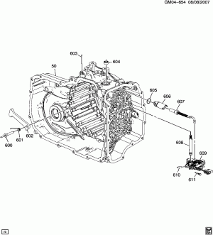 AUTOMATIC TRANSMISSION (MH7) 6T45 PARK SYSTEM