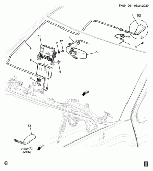 СИСТЕМА СВЯЗИ ("ONSTAR" UE1, ИНФОРМАЦИОННО-РАЗВЛЕКАТЕЛЬНАЯ СИСТЕМА IO5)