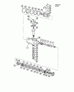 STEERING GEAR ASM/POWER (MODEL 800)