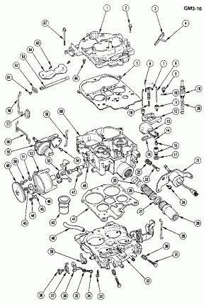 ROCHESTER 2 BBL CARBURETOR - 2MC