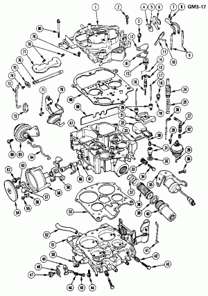 ROCHESTER 4 BBL CARBURETOR