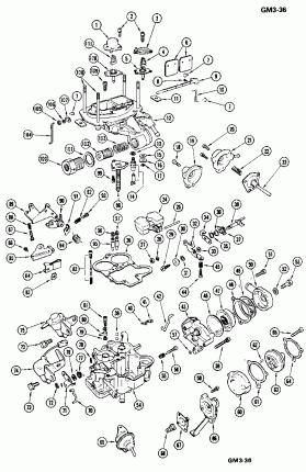 HOLLEY 2 BBL CARBURETOR - 5210C