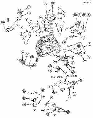 151V AIR CLEANER & EMISSION PARTS