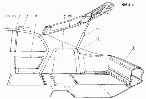 REAR COMPARTMENT TRIM & HARDWARE