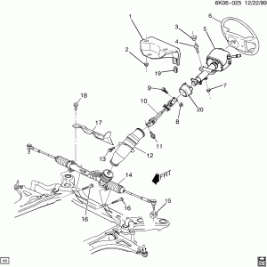 STEERING SYSTEM & RELATED PARTS (LHD)