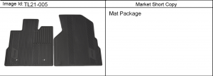 MAT PKG/FRONT FLOOR (ALL WEATHER)