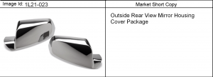 ACCESSORY PKG/OUTSIDE REAR VIEW MIRROR COVER