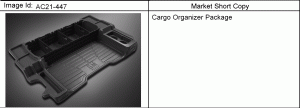 ORGANIZER PKG/CARGO (CUSTOM FIT)