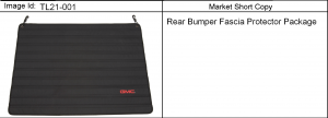 PROTECTOR PKG/REAR BUMPER FASCIA