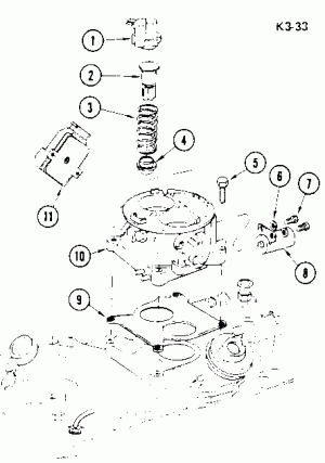 THROTTLE BODY (350 W/E.F.I.)