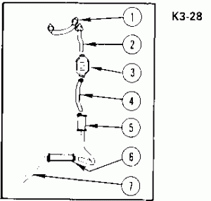 350B EXHAUST SYSTEM (E.F.I.)