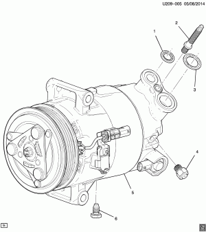 A/C COMPRESSOR ASM (LCV/2.5A, LWN/2.8-1)