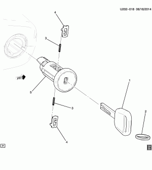 KEY & LOCK CYLINDERS/IGNITION