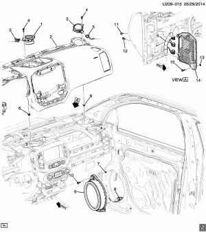 AUDIO SYSTEM/FRONT (BOSE UQA)
