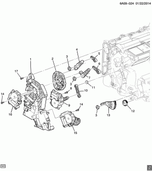A/C & HEATER MODULE ASM PART 2- LH ACTUATOR DETAIL (CJ4)