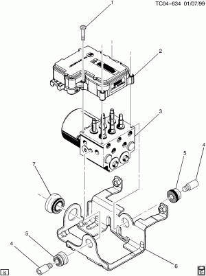 BRAKE CONTROL MODULE (EBCM)