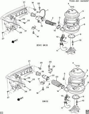 AIR INTAKE SYSTEM (L19/7.4N)