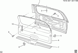 LIFTGATE/TRIM(TB4)