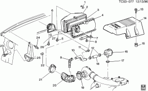 AIR INTAKE SYSTEM (L56/6.5S,L65/6.5F)