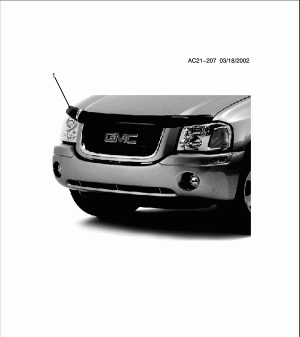 DEFLECTOR PKG/HOOD AIR (Z88)