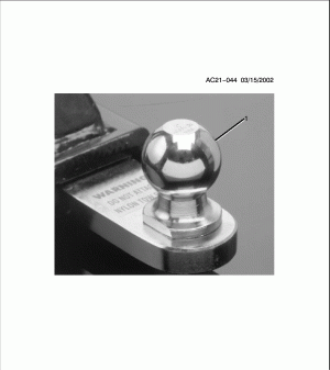 BALL PKG/TRAILER HITCH