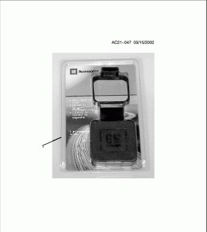 COVER PKG/TRAILER HITCH RECEIVER (GM LOGO)