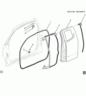 DOOR HARDWARE/REAR PART 1