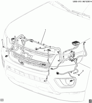 WIRING HARNESS/FRONT LAMPS