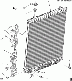 RADIATOR ASM (LCV/2.5A)