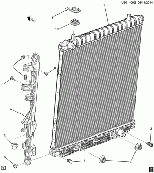 RADIATOR ASM (LFX/3.6-3)