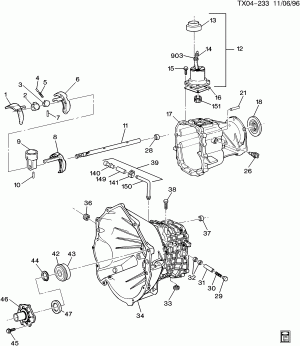 5-SPEED MANUAL TRANSMISSION (MG5) PART 1 CASE & RELATED PARTS