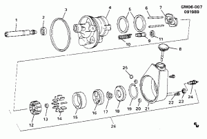 STEERING PUMP ASM (SUBMERGED)