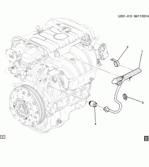 ENGINE BLOCK HEATER (LCV/2.5A, 110V HEATER K05)