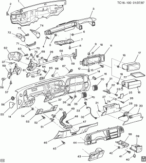 INSTRUMENT PANEL & RELATED PARTS PART 1