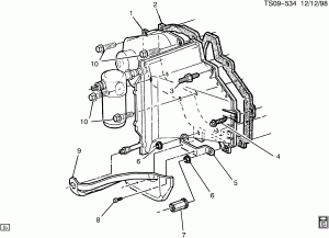 A/C EVAPORATOR & BLOWER MODULE ASM-W/HEAT SHIELD(C60)