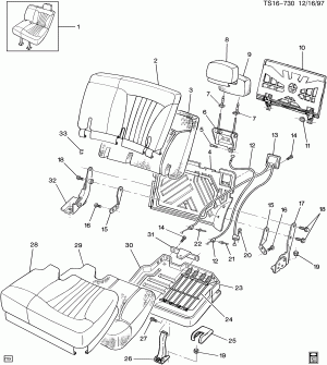 REAR SEAT/FOLDING-LH 60%(AM7)