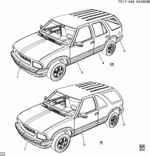 STRIPES (G.M.C. Z88, SPORT D88)