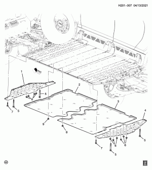 AIR DEFLECTOR & SKID PLATE/UNDERBODY-INTERMEDIATE