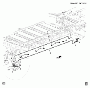 BRAKE LINES/INTERMEDIATE