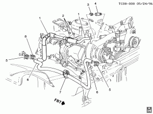 HOSES & PIPES/HEATER (L56/6.5S,L65/6.5F, EXC C36,YF2)