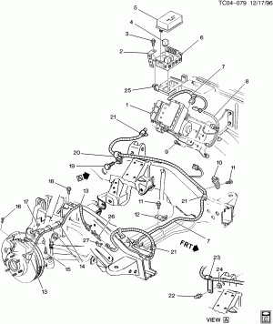 BRAKE ELECTRICAL SYSTEM/4 WHEEL ANTI-LOCK
